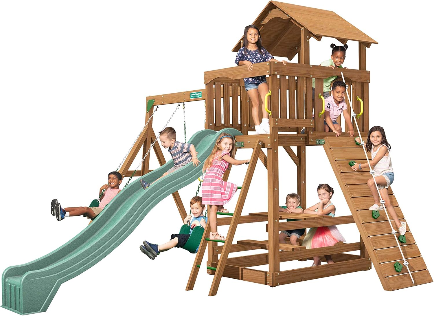 creative playthings swing set