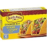 Old El Paso Stand 'n Stuff Taco Dinner Kit, Box Includes 10 Taco Shells, Mild Taco Sauce and Taco Seasoning Mix, Ready in 20
