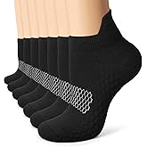 ACTINPUT Ankle Compression Sleeve Plantar Fasciitis Braces -Open Toe Compression Socks Arch Support for Women and Men S-M