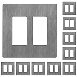 LIDER Matte Finish Double Decorator Switch