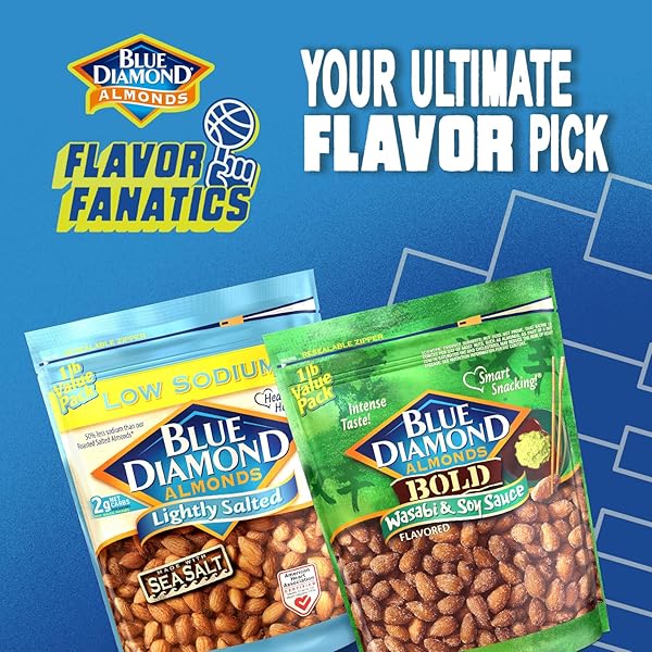 BLUE DIAMOND ALMONDS WHOLE NATURAL RAW SNACK NUTS, 40 OZ RESEALABLE BAG (PACK OF 1)