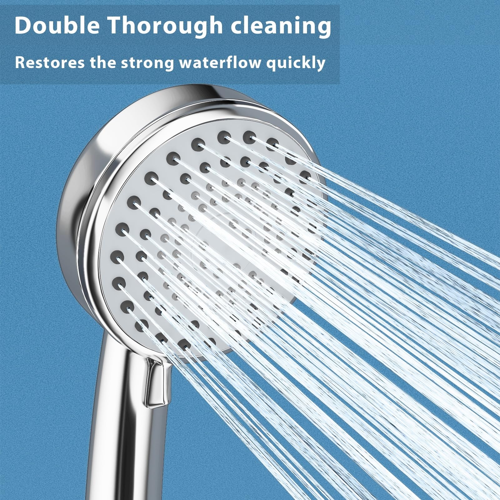 Multiplesize Shower Head Cleaner Tool, Shower Head Cleaning Brushes Small Hole, Showerhead Cleaner Picks Unclogging Tiny Nozzle Little Gaps 3D Printer Opening, Orange