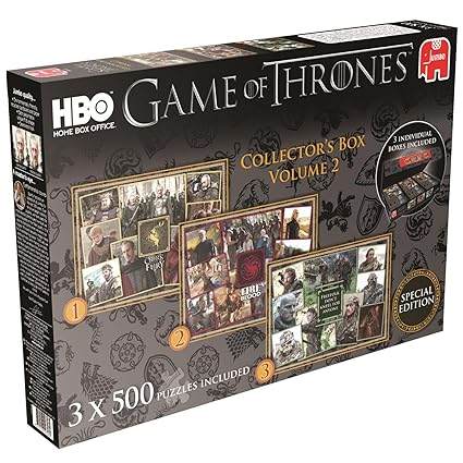 Jumbo Games Game-of-Thrones-Puzzle (3 x 500 STK)