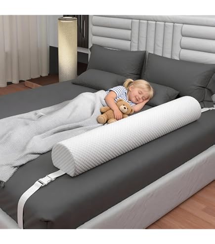 BANBALOO Pack De 2 Barrières Anti-Chute Gonflables Pour Lit - Protection Bébé Enfants, Compatible Tous Lit Queen King