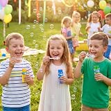 JOYIN 12 Pack Bubble Bottles with Wands 4oz 118ml 6 Colors Kids Toy view 6
