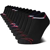 Tommy Hilfiger Men's Athletic Socks - Cushion No Show Socks (12 Pack)
