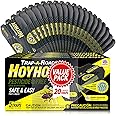 HOY HOY Trap A Roach - 20 Traps [4 Pack] Baited Glue Traps, Great for Home with Kids & Pets Indoor, Sticky Pest Control Trap, Roach Killer, Made in Japan