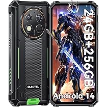 OUKITEL G1 Androidスマホ (6+18)GB + 256GB Oukitel-G1頑丈なスマートフォン,NFC,Android, 24GB, 6 18 GB