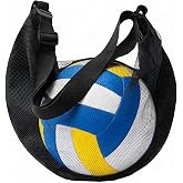 SUVICTONG Mesh Ball Bag for Basketball Soccer &amp; Volleyball, Sports Ball Bag with Zipper Pocket,Ball Storage Bag,Lightweight and Breathable