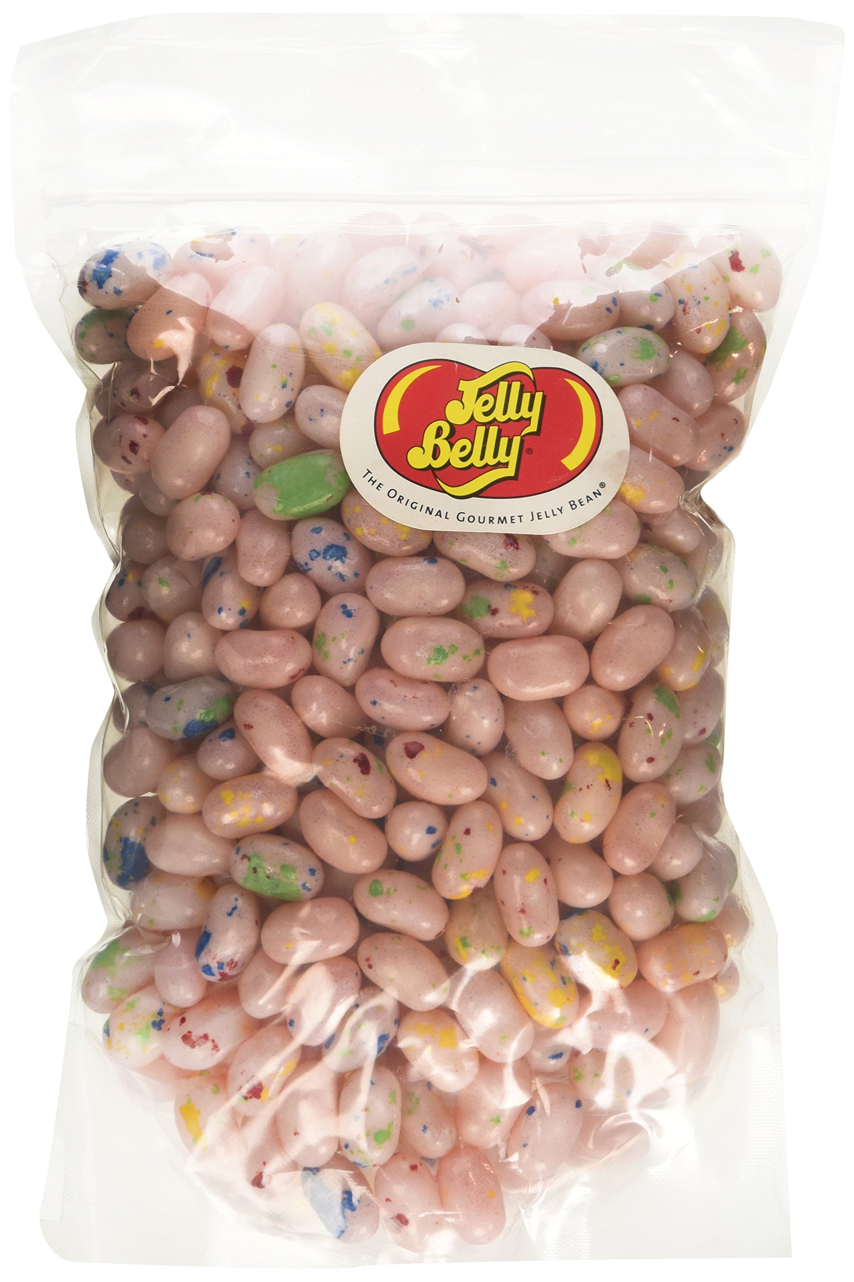 Jelly Belly Bubble Gum Jelly Beans 1LB (Pound Bags) Pink