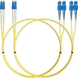 BEYONDTECH LC to SC Fiber Patch Cable Single Mode