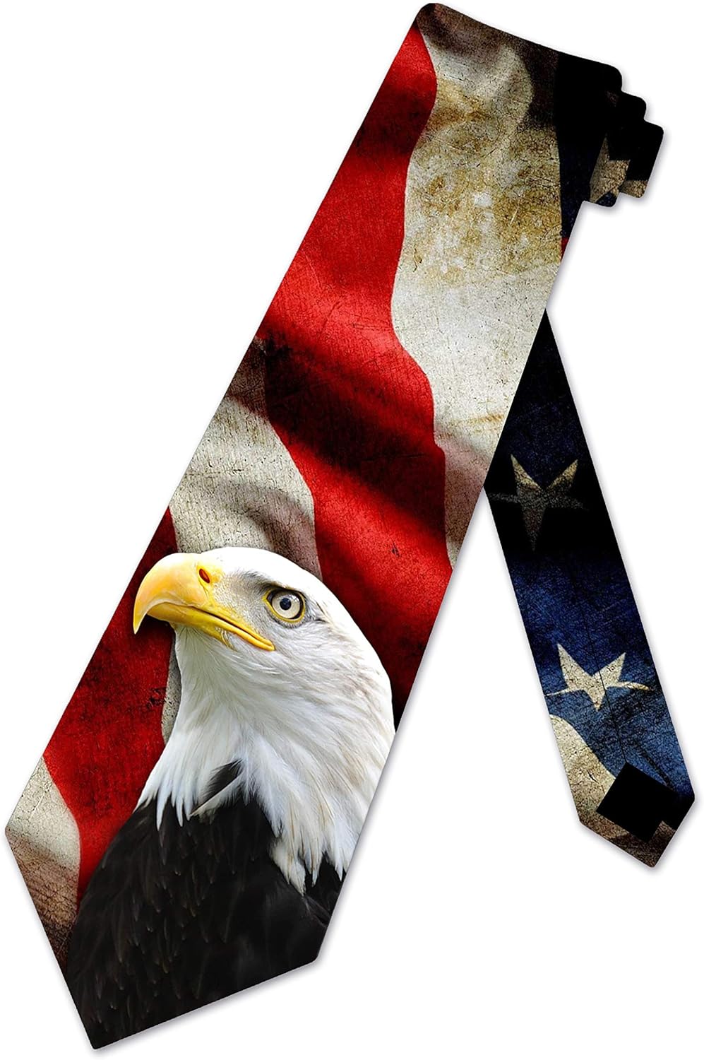 Flag Ties Mens Patriotic Eagle Necktie by Three Rooker Amazon.ca