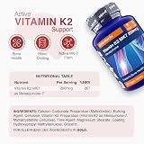 Zipvit Vitamin K2 MK7 200mcg High Strength 180 Vegan Tablets 6 Months view 6