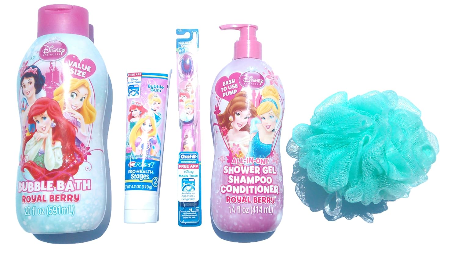 Kids Bubble Bath Disney Princess Gift Set for Children 20 Fl Oz Disney