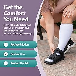 BraceAbility Walking Boot Sock Liners