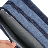 Shanrya Cosmetic Storage Bag Makeup Organizer Dry Wet Separation Vertical view 9