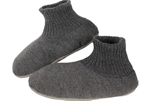 BenSorts Men Fuzzy Slipper Socks with Grippers Non Slip Indoor House Socks Christmas Gifts