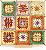Coopay Crochet Blocking Board Large 11 inch with 441 Pin Holes 11x11 view 4