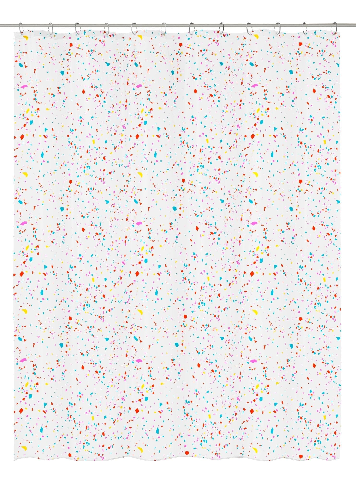Kleine Wolke Confetti Shower Curtain 180 x 200 cm Multi-Coloured