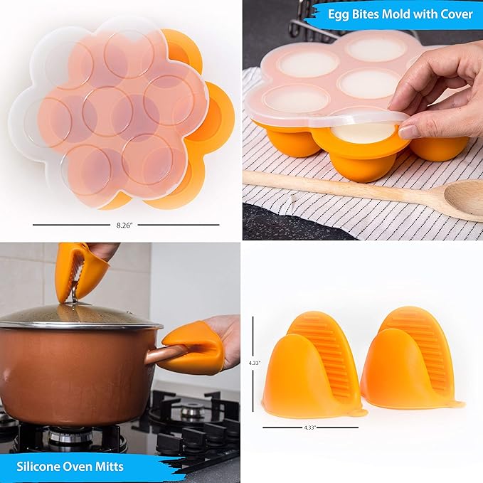 Zerphino juego de accesorios para olla a presión - se adapta a ...