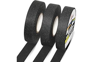 RED WOLF Wire Harness Cloth Electrical Tape for Automotive Engine Harnesses Protection Noise Damping Cables Fixed, High Temp 