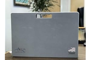 Aquamentor Kneeling Pad - Made in The USA - Firm, Durable and Thick Garden or Mechanics Foam Kneeling Pad, Great for Use Around The House, Garden, Job or Shop(17.5” x 12.0” x 1.5”, Gray)