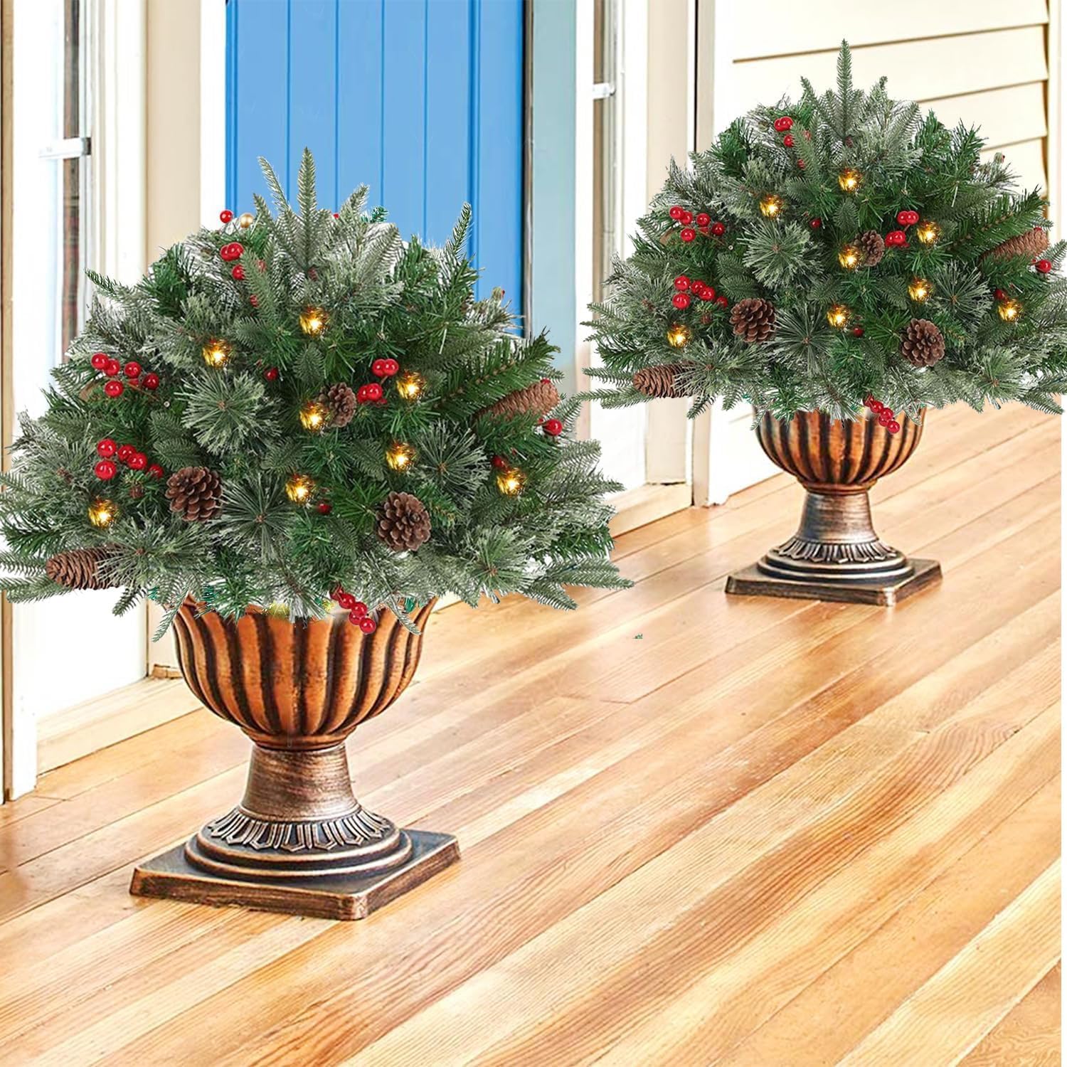 Holiday Planter Decorations