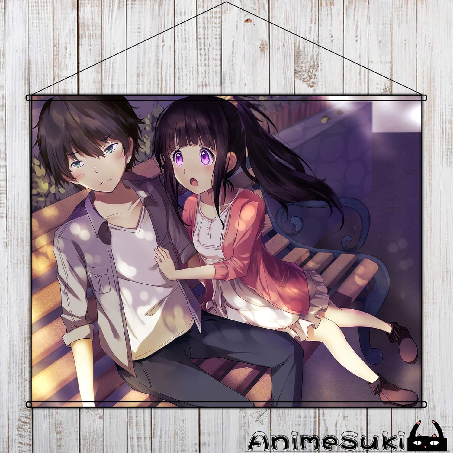 Amazon Co Jp Animesuki タペストリー 氷菓 千反田える おれき ほうたろう アニメ ポスター 漫画 萌え 掛ける絵 アダルト エロ 爆乳 おっぱい 18禁 フィギュア プレゼント 贈り物 コレクション 約70cmx50cm B2 ホビー 通販