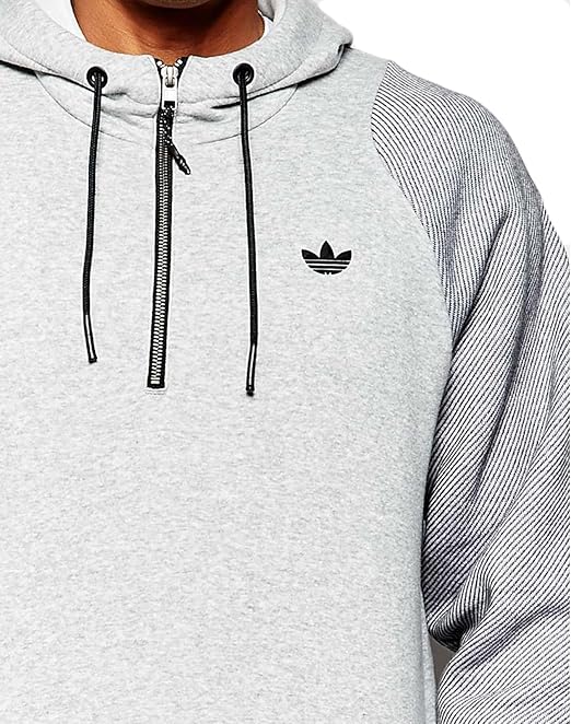 adidas originals sport luxe twill fleece hoodie