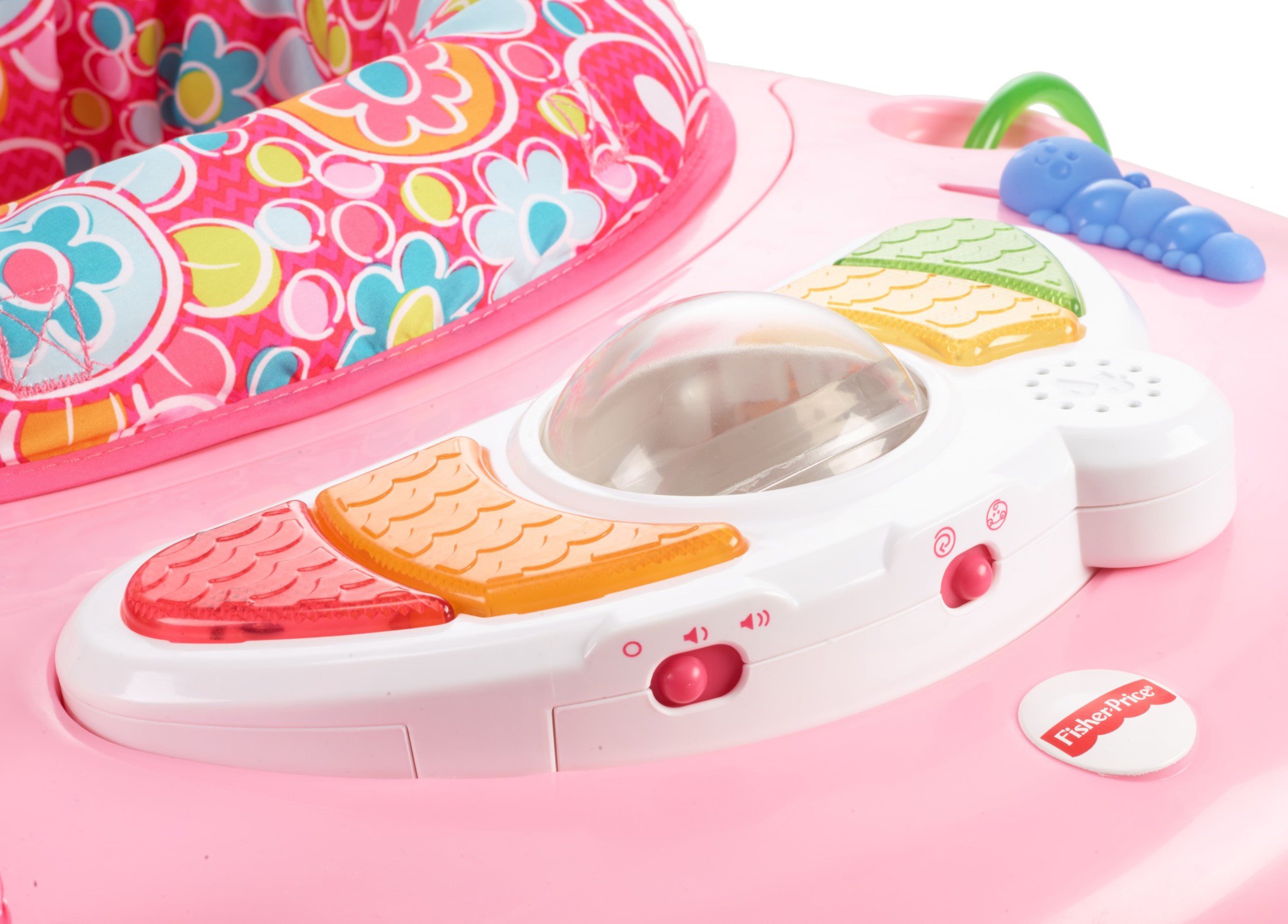 floral confetti spacesaver jumperoo