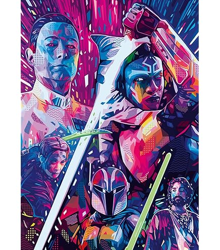 Amazon.com: Ravensburger Star Wars: The Mandalorian 500