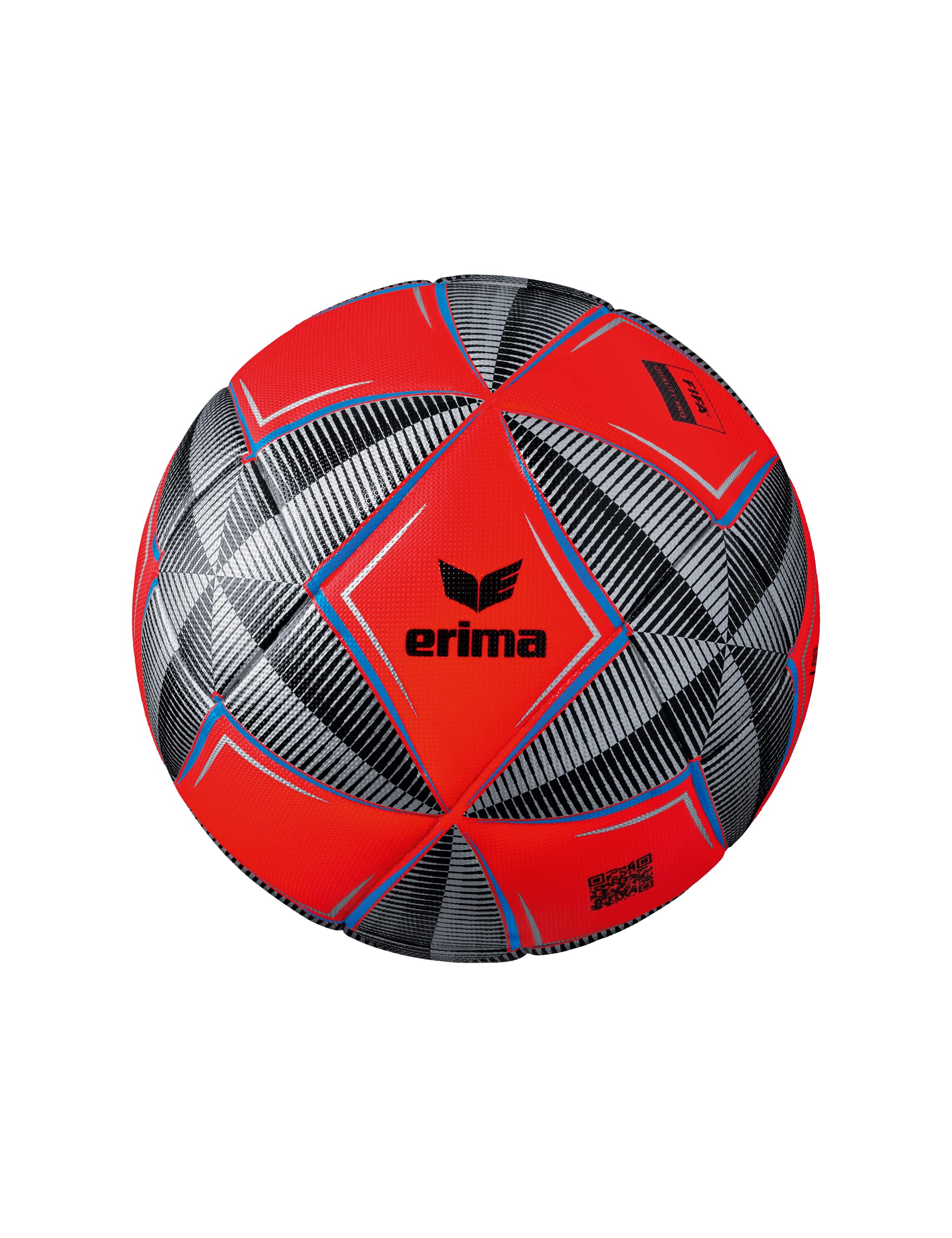 Erima Unisex-Adults Football Kopernikus Match Fluo fiery coral/black 5