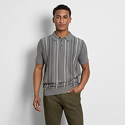 Van Heusen Men's Short Sleeve Temp Control Polo