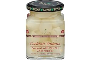 TASSOS Piri Piri Cocktail Onions, 10.2 OZ