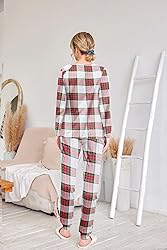 Ekouaer Women's Pajama Sets Casual 2Pcs Sleepwear
