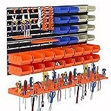 52PCS Wall Mounted Storage Bins Garage Storage