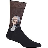 Hot Sox Men's Fun Famous Artist Paintings Crew Socks - 1 Pair Pack - Cool & Artistic Novelty Art Gifts