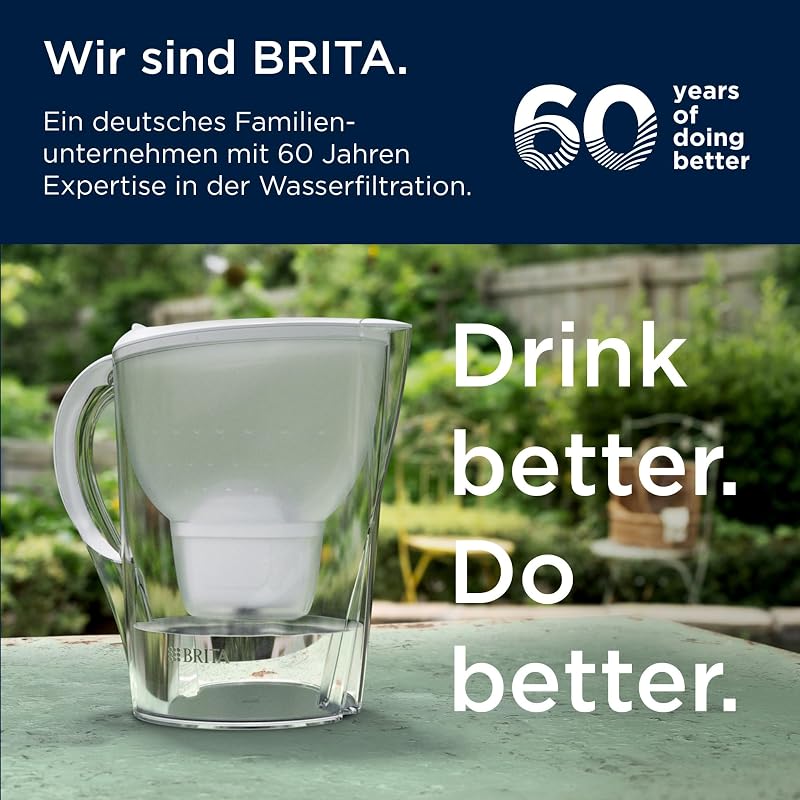 Wasserfilter-Kanne MAXTRA Marella, 3x Pure Performance Kartusche
