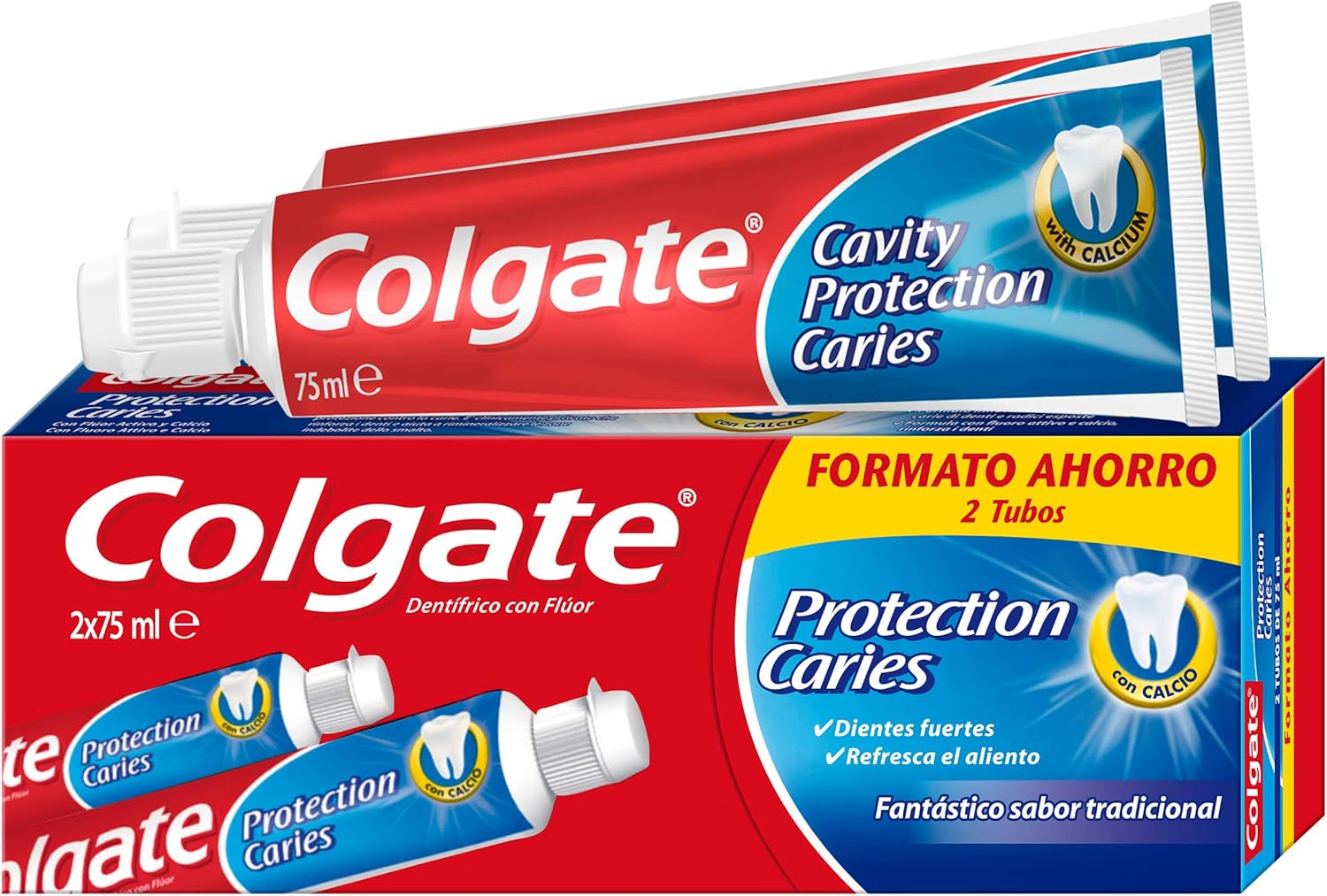 2 tubos de pasta de dientes Colgate Protection Caries por 2,42€ (en compra recurrente)