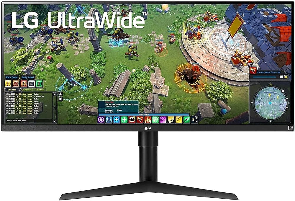 LG 34WP65G-B 34 Inch IPS Full HD UltraWide Monitor 21:9