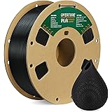 OVERTURE PLA Filament 1.75mm PLA 3D Printer Filament, 1kg Cardboard Spool (2.2lbs), Dimensional Accuracy +/- 0.03mm, Fit Most