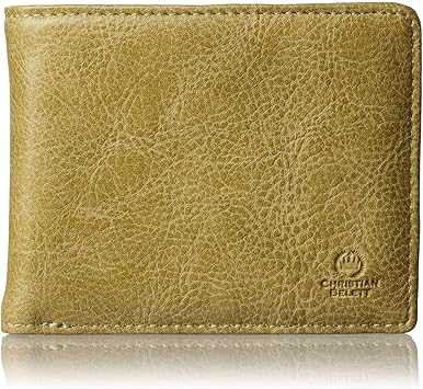 Amazon Christian Belett Midget B メンズ財布 二つ折り ミニ財布 Box型 小銭入れ 薄い 超コンパクト Green 財布