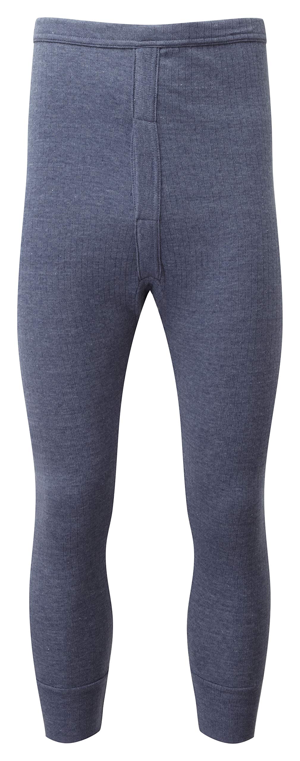 Fort - Thermal Long Johns - Size XL, Denim Colour - Soft, Breathable & Insulating Winter Base Layer - with Brushed Fabric for Extra Warmth & Comfort - Flexible Fit - Ideal for Work & Outdoor Use