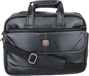 Sammerry PU Leather 12 Liters Black Messenger Bag