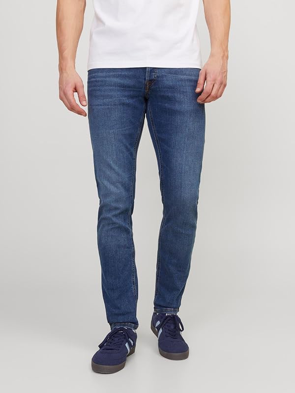 Jeans Skinny Liam Lavaggio Scuro (29W / 32L, Blu)