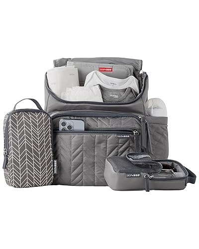 Hop Forma Backpack Diaper Bag With Changing Pad Attached Skip Hop