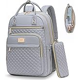 Tealari Laptop Backpack for Women,15.6 Inch Laptop Backpack for Work,Water Resistant Travel Backpack,College Bookbag with Wallet