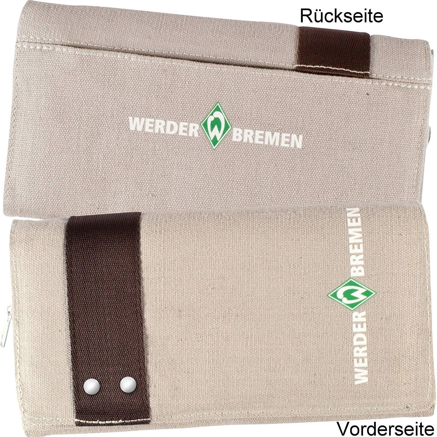 Damen-Geldbörse Von Rostock – Mit Hansa-Logo-Pin, Canvas, Viele Fächer Für Karten & Geld