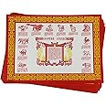 Chinese Zodiac Animal Personality Paper Placemats, for Dining Table, Party, Approximately 10x14, Pack of 50
