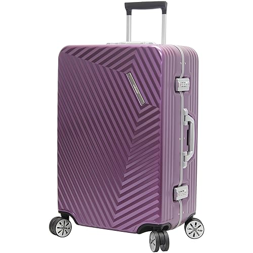 Andiamo Elegante Suitcase with Built-in TSA Lock Zipperless 24